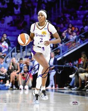 Rickea Jackson Los Angeles Sparks USA WNBA Signed Auto 8x10 Photo PSA DNA #2