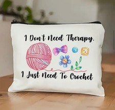 Crochet Storage Bag, zipper pouch, case, Gift idea