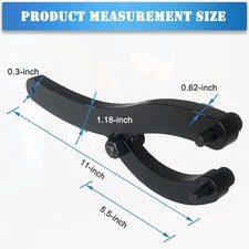 Heavy-Duty Gland Nut Wrench for Removing Hydraulic Cylinders, Adjustable Spanner