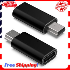 1 x USB C to Mini USB Adapter, Type C Female to Mini USB Male Convert Connector