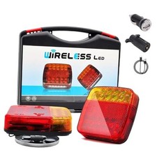Magnetic Wireless Tail Lights for Trailer, 2025 Upgraded Wireless Trailer