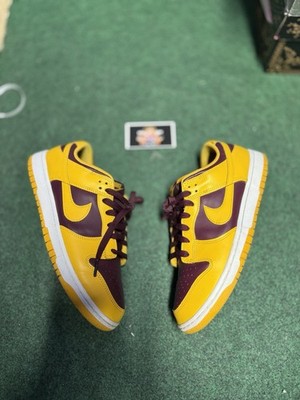 Nike Dunk Low Arizona State 9.5M No Box Clean Pair DD1391 702