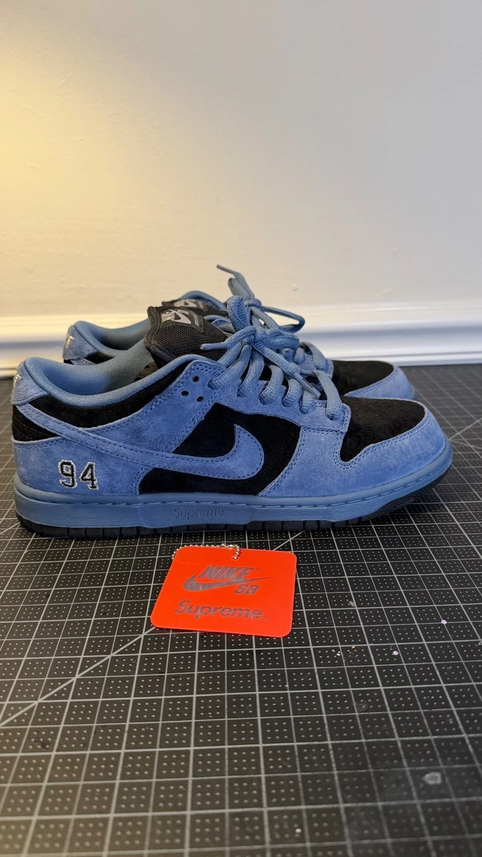 Supreme x Nike Dunk SB Low Black for Sale | Authenticity