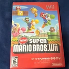 New ListingNintendo New Super Mario Bros. Wii Nintendo Wii Manual Multiplayer E NTSC-U/C