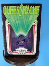 Queensryche the Warning 1984/85 Tour Original Official Concert Program&Setlist