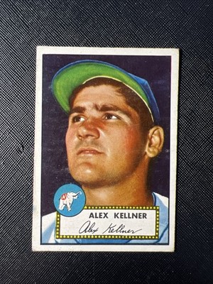 1952 Topps Baseball #201 Alex Kellner Philadelphia Athletics   Nice Card. 5214