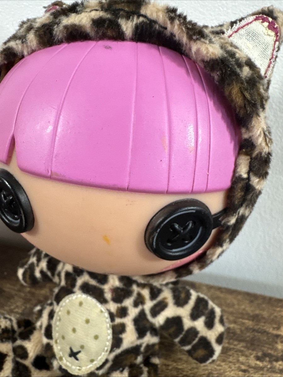 RARE 2011 Lalaloopsy Littles Cheetah Print Whiskers Lions Roar