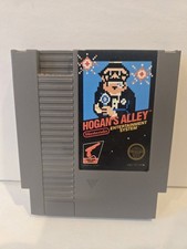 Hogan's Alley original NES Nintendo light gun game cart tested working