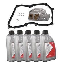 Auto Transmission Service Kit: Filter, 5L ATF, Gaskets for VW 09G Trans. sele...