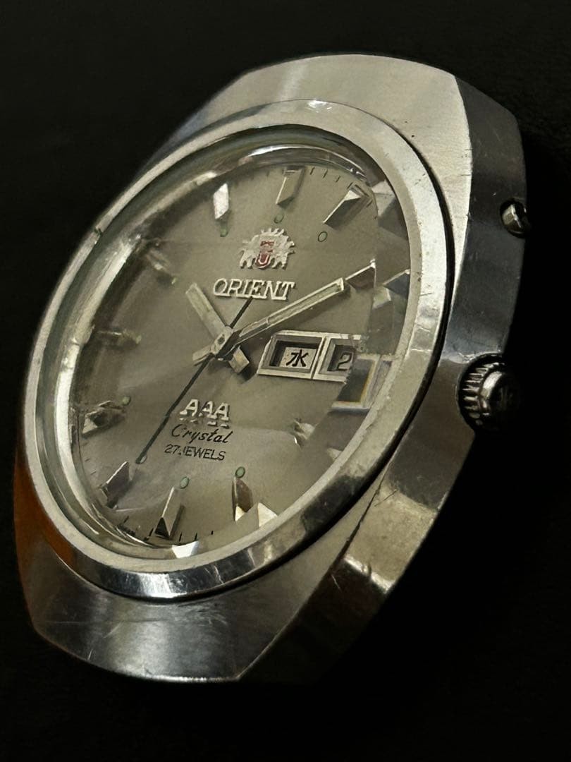 Orient AAA Crystal Automatic Wristwatch Collectib… - image 2