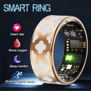 Smart Ring Sleep Tracking Heart Rate Health Monitor Fitness Tracker Imperméable