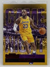 2020-21 Panini Contenders Game Night Ticket Red LeBron James Los Angeles Lakers 