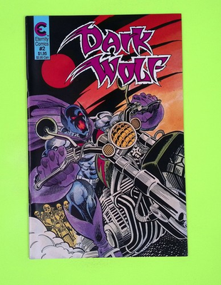 #ad Dark Wolf #2 Vol. 2 1988 Eternity Comics High Grade Comic Book G82 181 $9.99