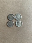 Lot of 4 Roosevelt Dimes - 1x of 1951 - 1x 1951S - 1x 1960D - 1x 1961