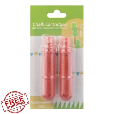 chaseroad 2pc Red Sewing Chalk Refills