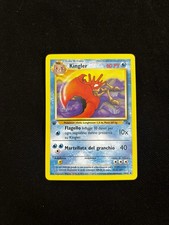 CARD POKEMON - KINGLER 38/62  - NO HOLO - ITA - FOSSIL - 1º ED. COME DA FOTO