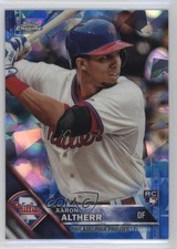 2016 Topps Box Set Chrome Sapphire Edition /250 Aaron Altherr #419 2o7