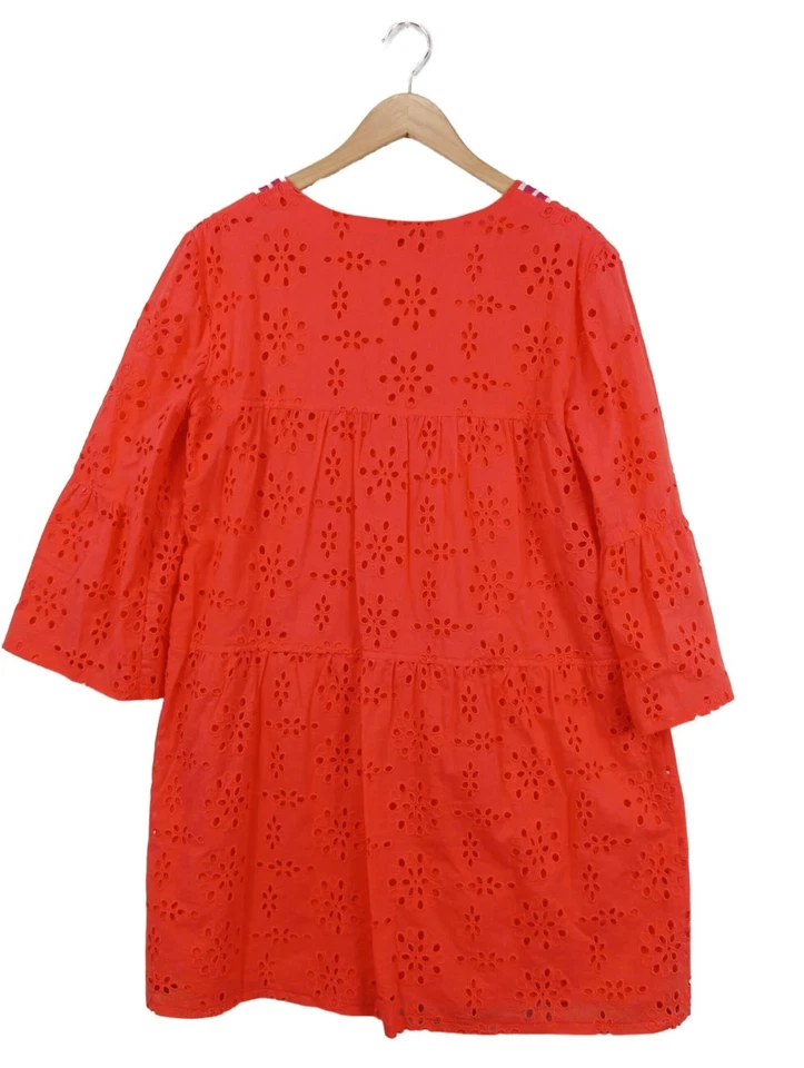 BETTY BARCLAY Robe Babydoll Dames Robe T EU 40 orange clair style décontracté - Photo 2/4