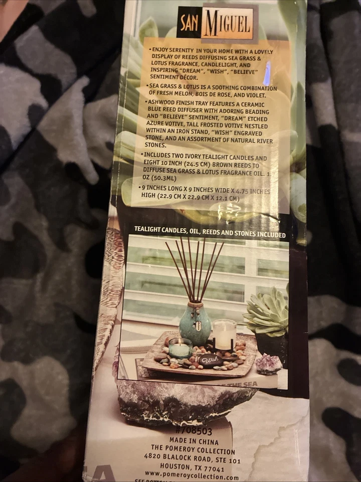 San Miguel Reverie Reed Garden Set NIB - Image 3 of 3