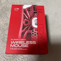 Lamzu Maya Wireless Gaming Mouse Imperial Red 26000DPI Lightweight Used