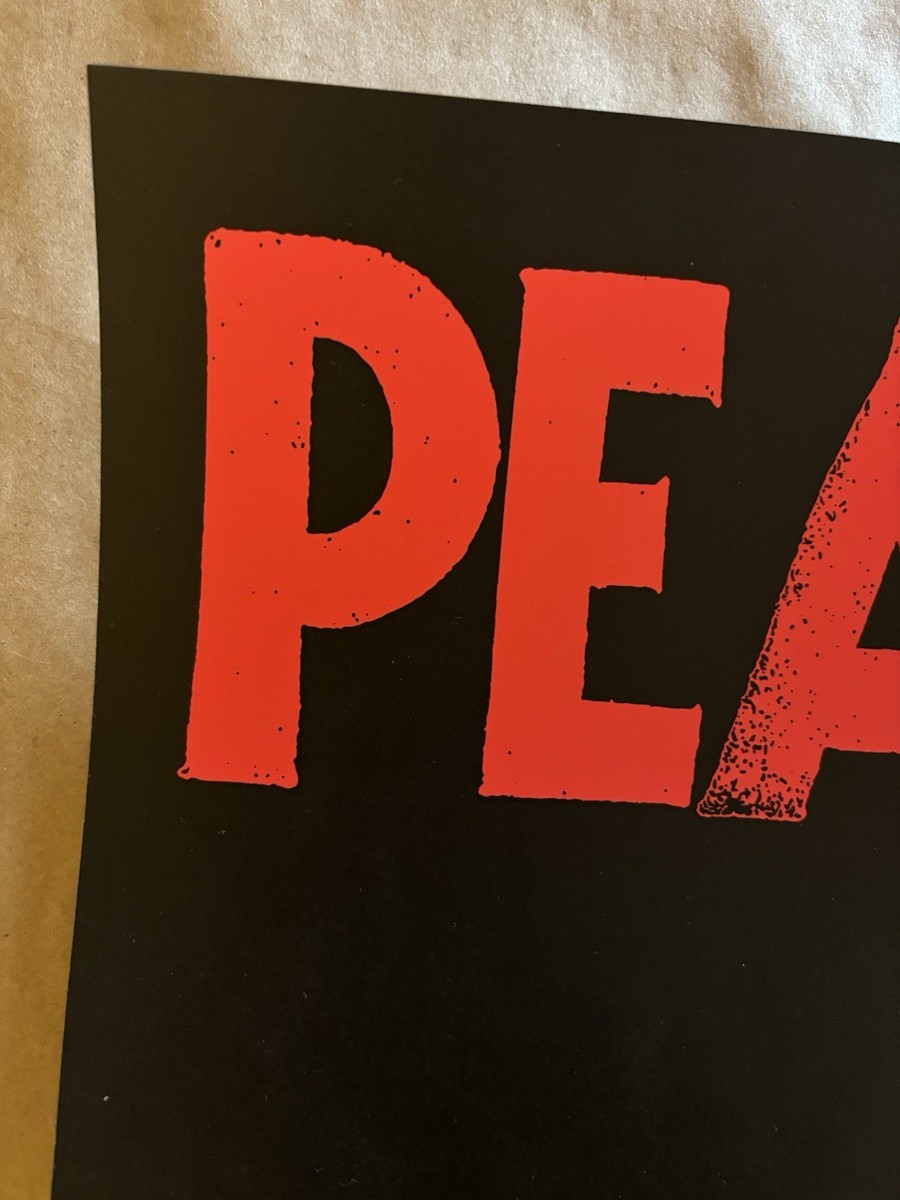 Pearl Jam GOLD Variant #/90 AE poster Ohana Festival 2024