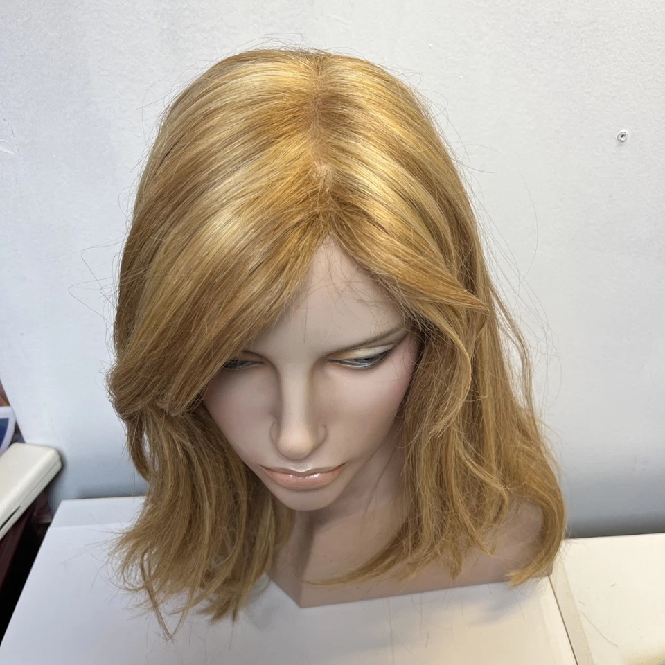 Louise Ferre Long Blonde Wig Mono Top - Image 4 of 4