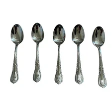 Reed & Barton Louis Philippe Flatware Teaspoon x5 Stainless