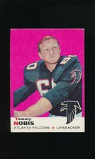 1969 Topps #93 Tommy Nobis * Linebacker * Atlanta Falcons * EX *