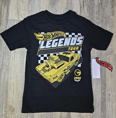 Hot Wheels Legends Tour Youth Graphic T Shirt 2025 Kids XS-XXL - Picture 3 of 3