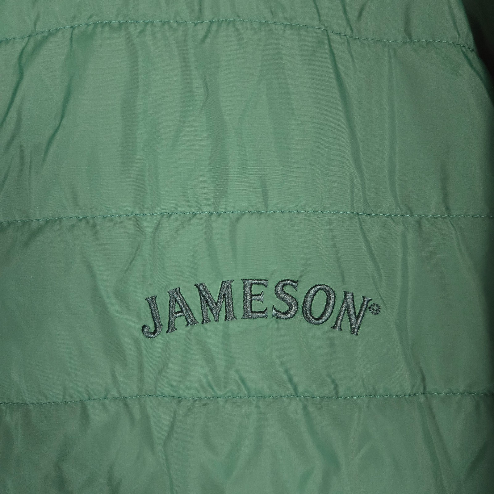 JAMESON WHISKEY New Mens Size 2XL Reversible Bomber Jacket Full Zip Insulated image 5