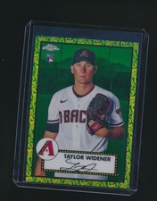 TAYLOR WIDENER 2021 TOPPS CHROME PLATINUM 70TH ANNIVERSARY RC REFRACTOR 01/99