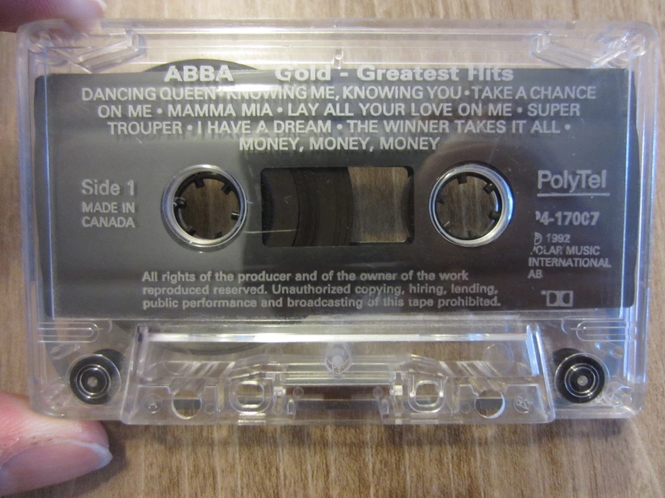 ABBA GOLD '92 Greatest Hits POLAR cassette THE BEST OF tested TAPE Exc - Image 3 of 4