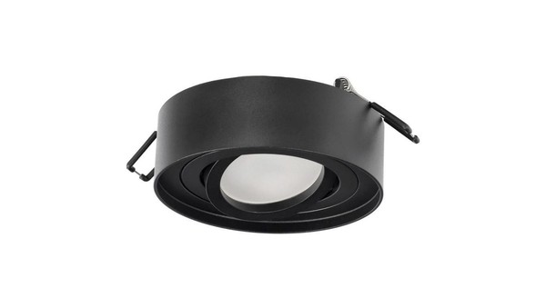 Punktowa Oprawa Sufitowa Wpuszczana Skand 1 Mini Black IP20 OkrąGłA Czarna EDO77-image
