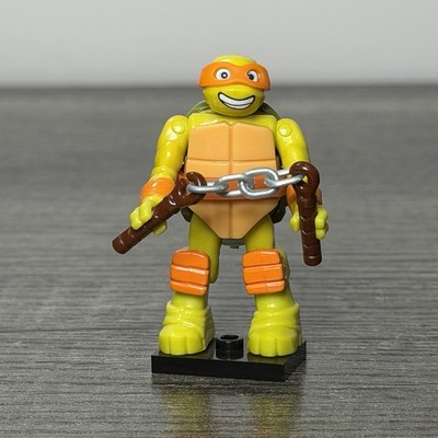 Mega Bloks Construx Teenage Mutant Ninja Turtles Streetlamp Slam Mikey DPW77
