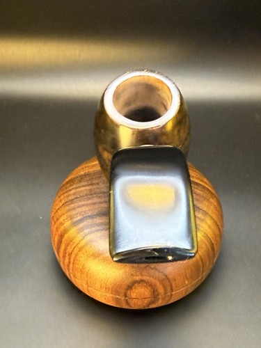 Ascorti Business KS Dark Smooth Bent Egg Tobacco Pipe - Professionally Restored - Picture 4 of 8