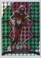 2022 Panini Mosaic Rookies Green Mosaic Prizm Jahan Dotson #314 0y59