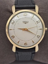 Vintage Longines Automatic Cal.19AS 10K Gold Filled 34mm Men's Wristwatch