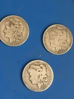 3 Silver Morgan Dollars