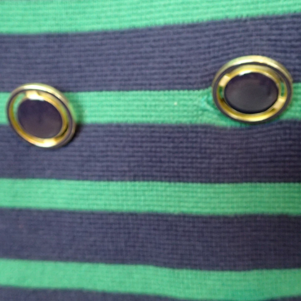 Banana Republic Azul Marino Verde Rayas Suéter Cárdigan Chaqueta Blazer m w8 Foto 4 de 4