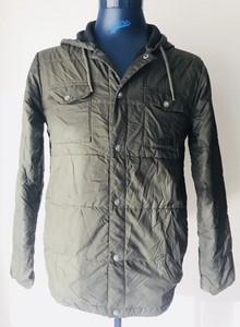 the north face puffer green
