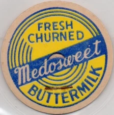 Milk Bottle Cap - Medowsweet - (Tacoma, Washington) - FRESH CHURNED BUTTERMILK