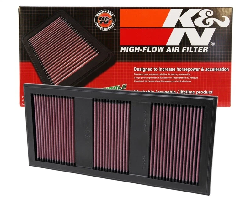 Filtro de aire de repuesto K&N 11 Mercedes Benz C350/CLS350/E300/GLK350/ML350/S350/ Foto 3 de 4