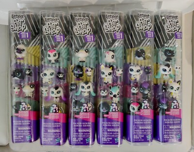 LPS Littlest Pet Shop Special Collection Series 1 Black White Mini Figures NEW
