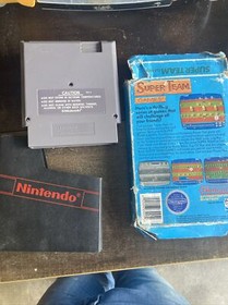 Super Team Games NES Game, Box, And Case