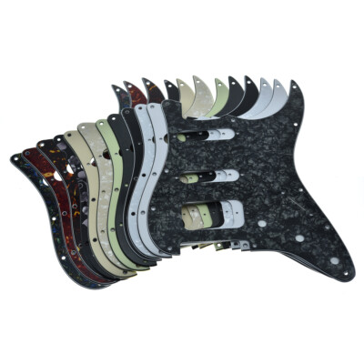 Modern ST HSS Pickguard 2-Screw Round Corner Humbucking Fits American Fender