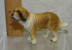 1994 Schleich Germany Saint Bernard Dog Figurine 16307 Retired Farm Life Hund