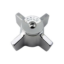 LASCO Chrome Cold Faucet Handle for Sterling Faucets, HC-118