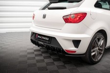 CUP Diffusor Ansatz für Seat Ibiza MK4 Sport Coupe Heckstoßstange Splitter ABS