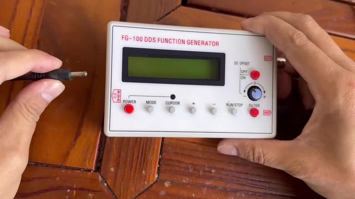 Générateur De Signal DDS 1Hz-500kHz - Sortie Sinusoïde, Carré, Triangle, Dents De Scie, Etc.