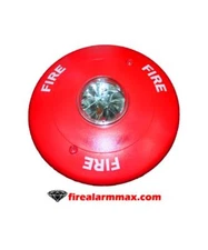 System Sensor SC24115 Red Ceiling Strobe